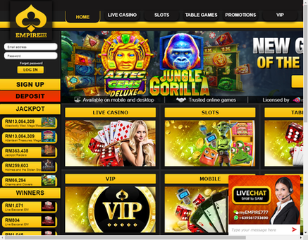 668dg.com-Asia Top Online Casino | Jackpot and Casino Bonuses | EMPIRE777 Casino